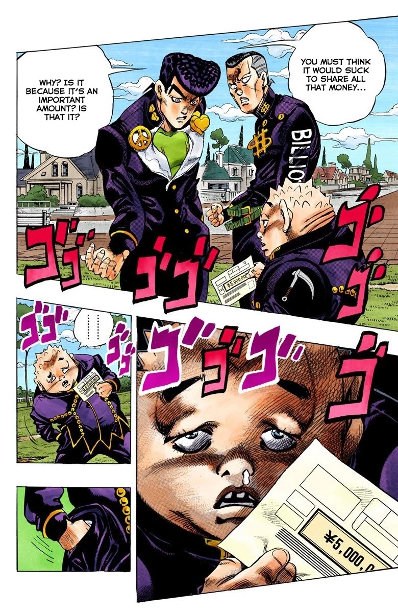 JoJo's Bizarre Adventure Part 4 - Diamond is Unbreakable (Official Colored) chapter 74 page 3