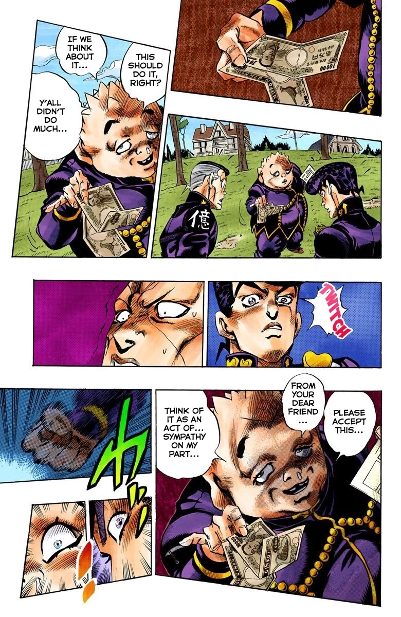 JoJo's Bizarre Adventure Part 4 - Diamond is Unbreakable (Official Colored) chapter 74 page 4