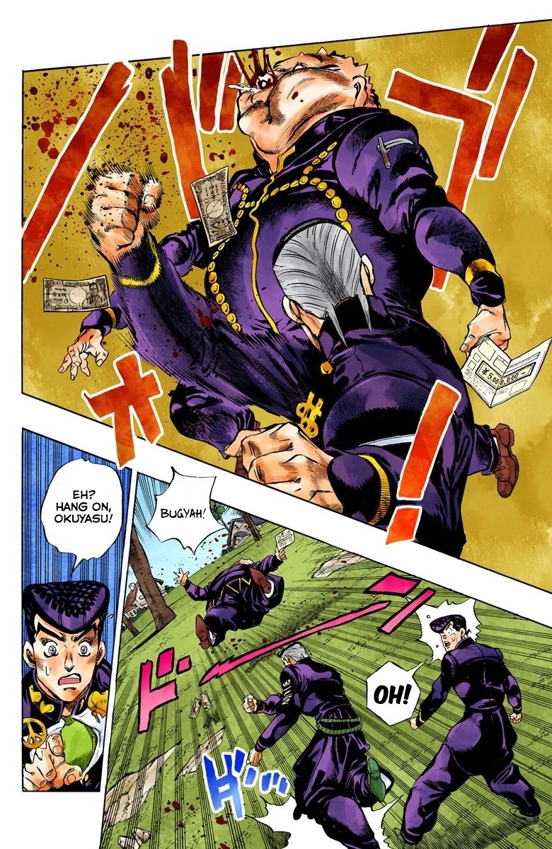 JoJo's Bizarre Adventure Part 4 - Diamond is Unbreakable (Official Colored) chapter 74 page 5