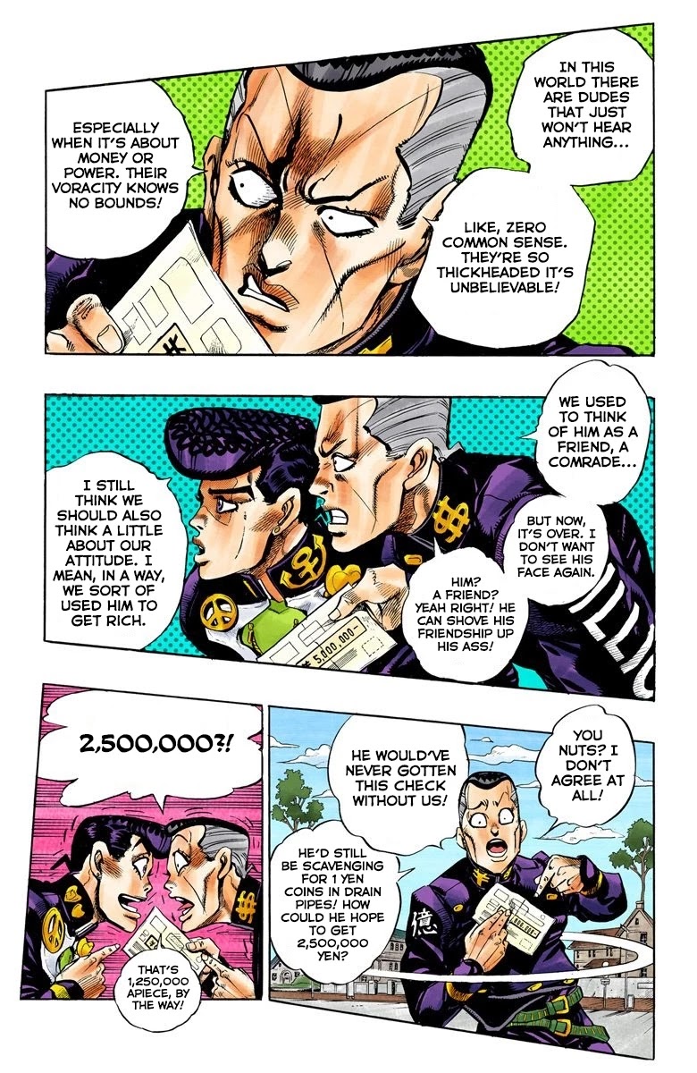 JoJo's Bizarre Adventure Part 4 - Diamond is Unbreakable (Official Colored) chapter 74 page 8