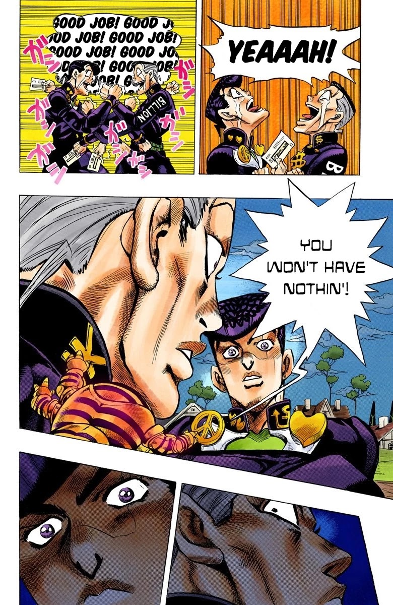 JoJo's Bizarre Adventure Part 4 - Diamond is Unbreakable (Official Colored) chapter 74 page 9