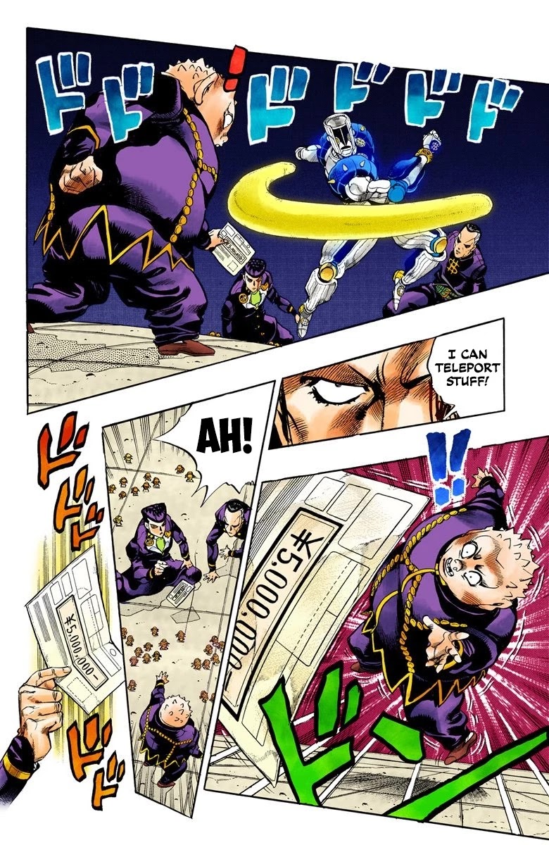 JoJo's Bizarre Adventure Part 4 - Diamond is Unbreakable (Official Colored) chapter 76 page 11