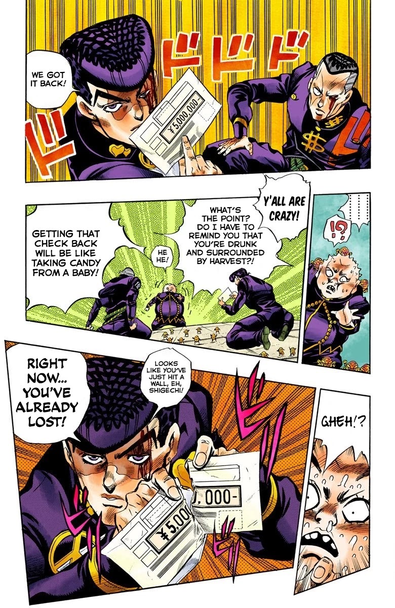 JoJo's Bizarre Adventure Part 4 - Diamond is Unbreakable (Official Colored) chapter 76 page 12