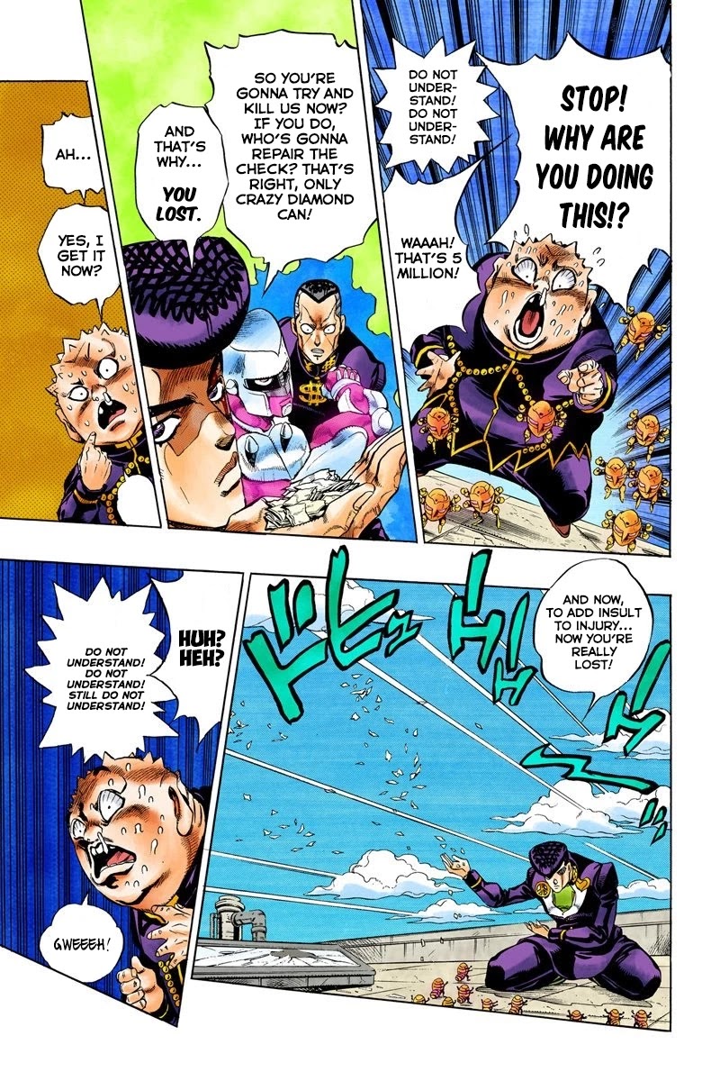 JoJo's Bizarre Adventure Part 4 - Diamond is Unbreakable (Official Colored) chapter 76 page 14