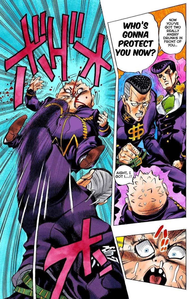 JoJo's Bizarre Adventure Part 4 - Diamond is Unbreakable (Official Colored) chapter 76 page 16