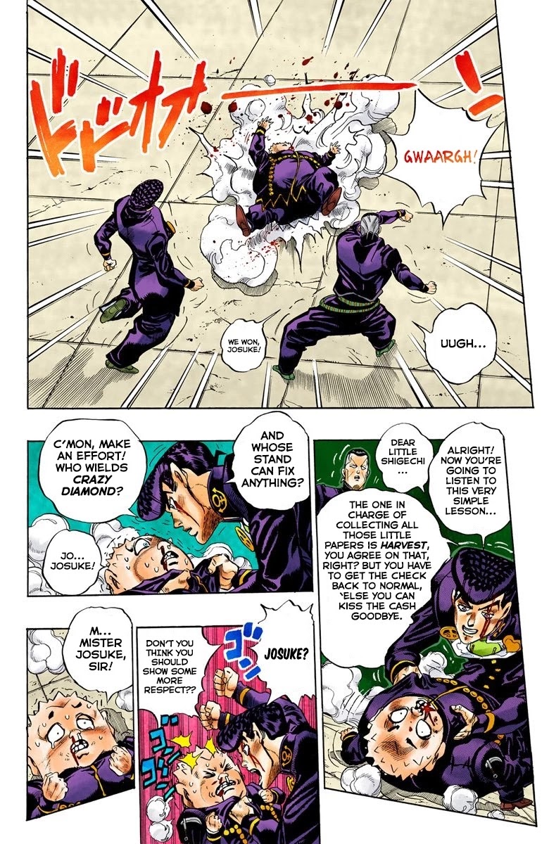 JoJo's Bizarre Adventure Part 4 - Diamond is Unbreakable (Official Colored) chapter 76 page 17