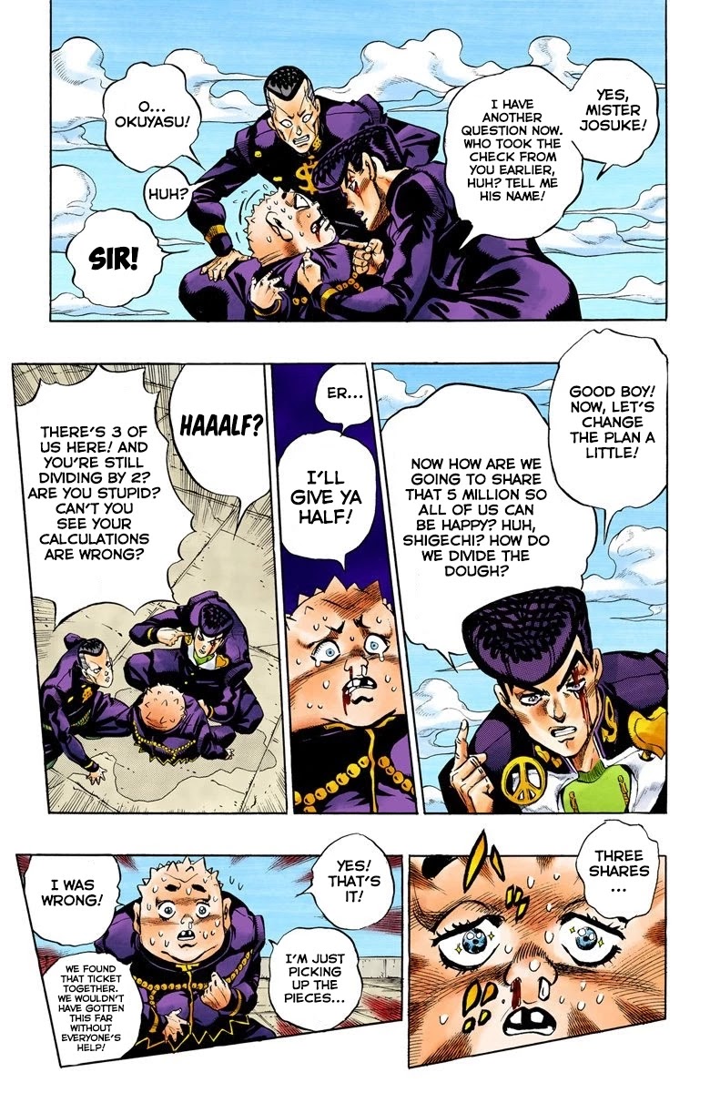 JoJo's Bizarre Adventure Part 4 - Diamond is Unbreakable (Official Colored) chapter 76 page 18