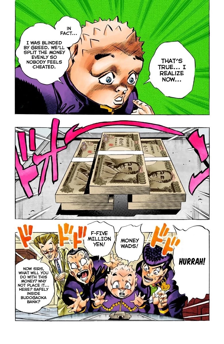 JoJo's Bizarre Adventure Part 4 - Diamond is Unbreakable (Official Colored) chapter 76 page 19