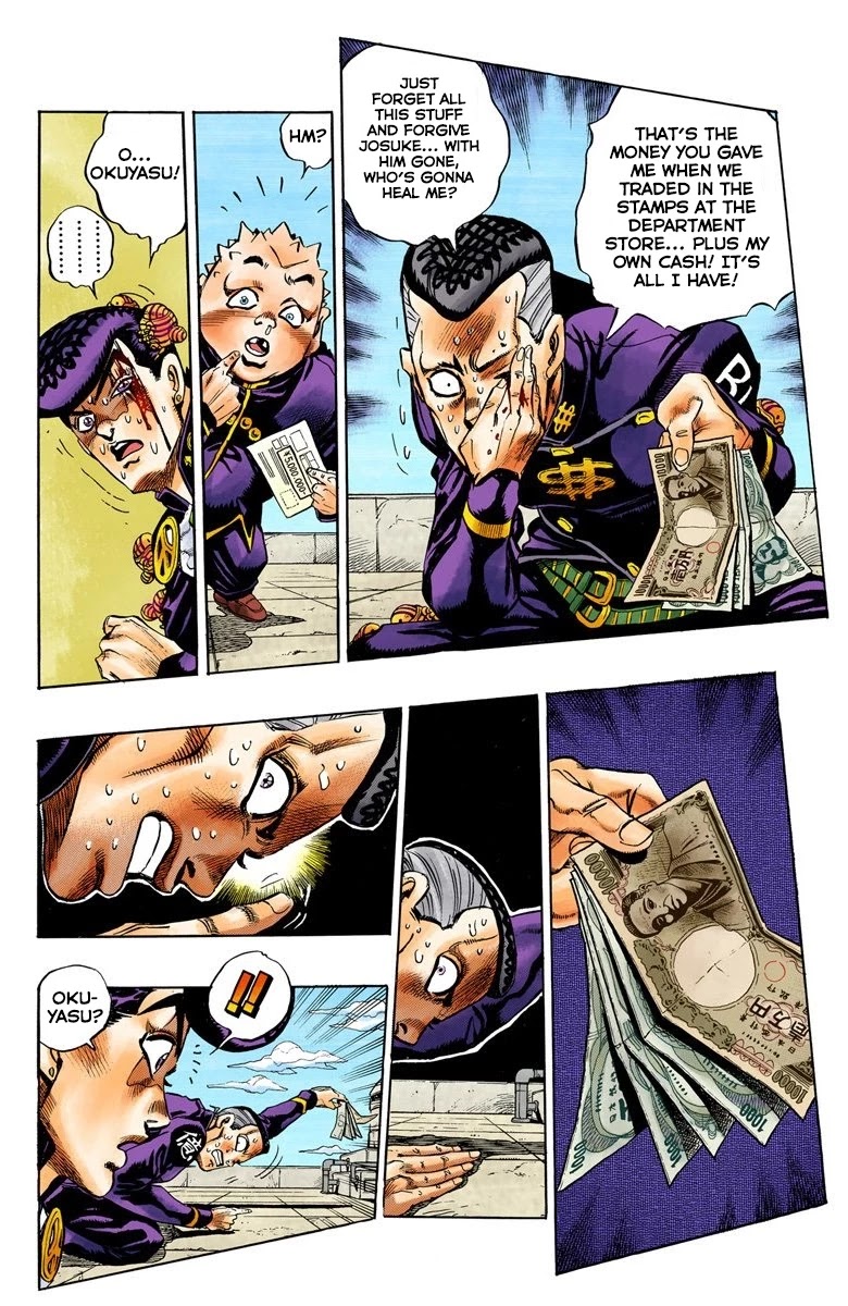 JoJo's Bizarre Adventure Part 4 - Diamond is Unbreakable (Official Colored) chapter 76 page 7