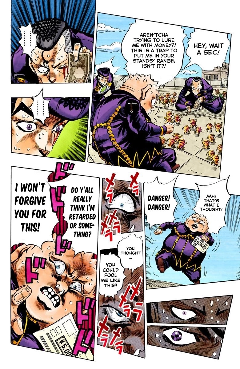 JoJo's Bizarre Adventure Part 4 - Diamond is Unbreakable (Official Colored) chapter 76 page 9