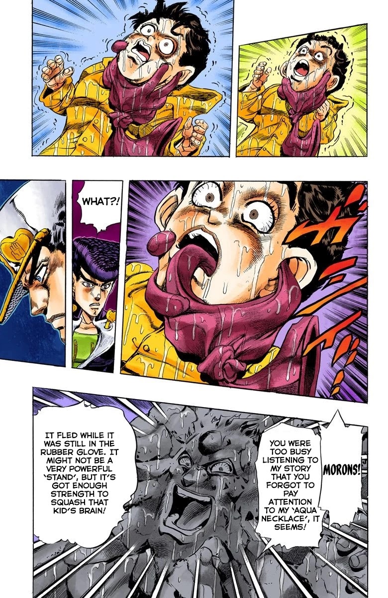 JoJo's Bizarre Adventure Part 4 - Diamond is Unbreakable (Official Colored) chapter 8 page 14