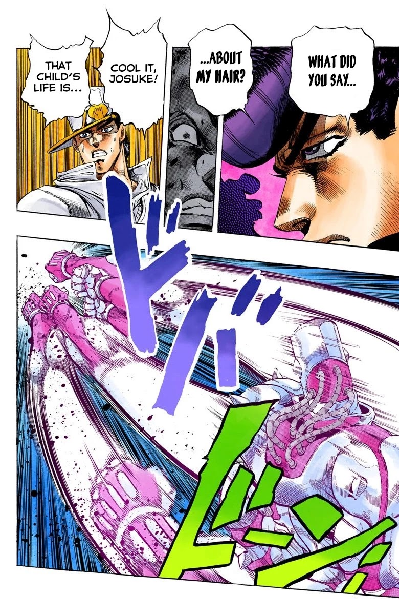 JoJo's Bizarre Adventure Part 4 - Diamond is Unbreakable (Official Colored) chapter 8 page 17