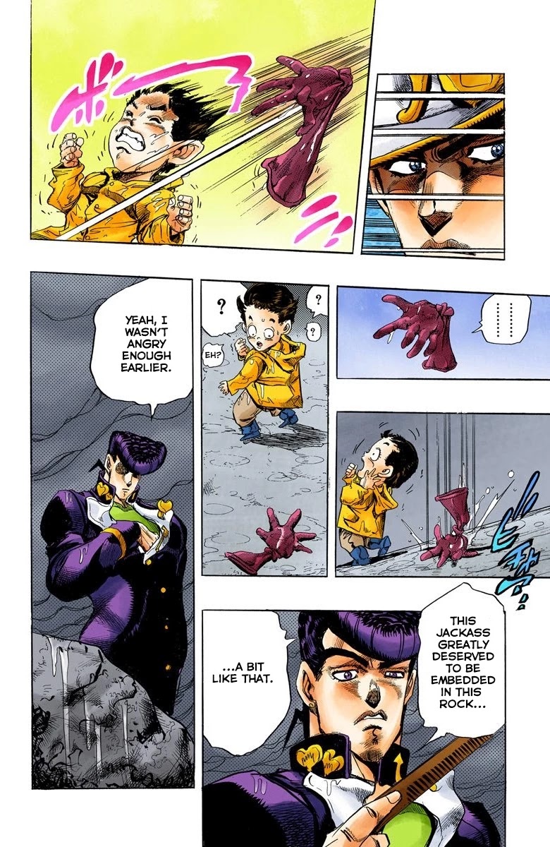 JoJo's Bizarre Adventure Part 4 - Diamond is Unbreakable (Official Colored) chapter 8 page 19