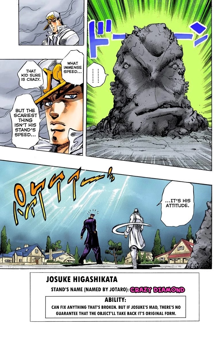 JoJo's Bizarre Adventure Part 4 - Diamond is Unbreakable (Official Colored) chapter 8 page 20