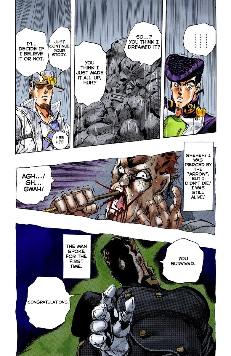 JoJo's Bizarre Adventure Part 4 - Diamond is Unbreakable (Official Colored) chapter 8 page 9