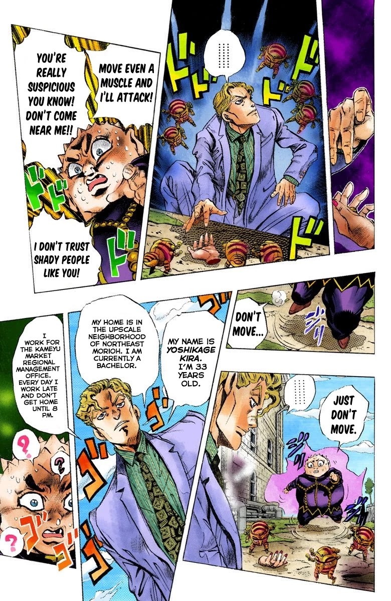 JoJo's Bizarre Adventure Part 4 - Diamond is Unbreakable (Official Colored) chapter 80 page 7