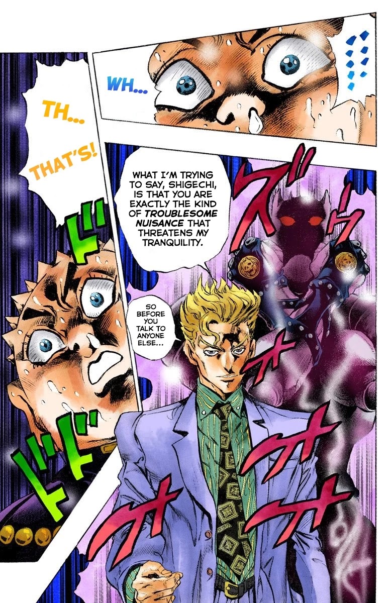 JoJo's Bizarre Adventure Part 4 - Diamond is Unbreakable (Official Colored) chapter 80 page 9