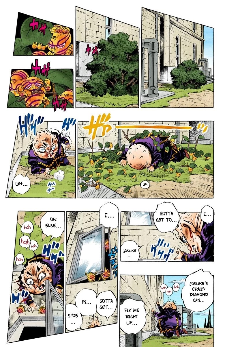 JoJo's Bizarre Adventure Part 4 - Diamond is Unbreakable (Official Colored) chapter 81 page 10