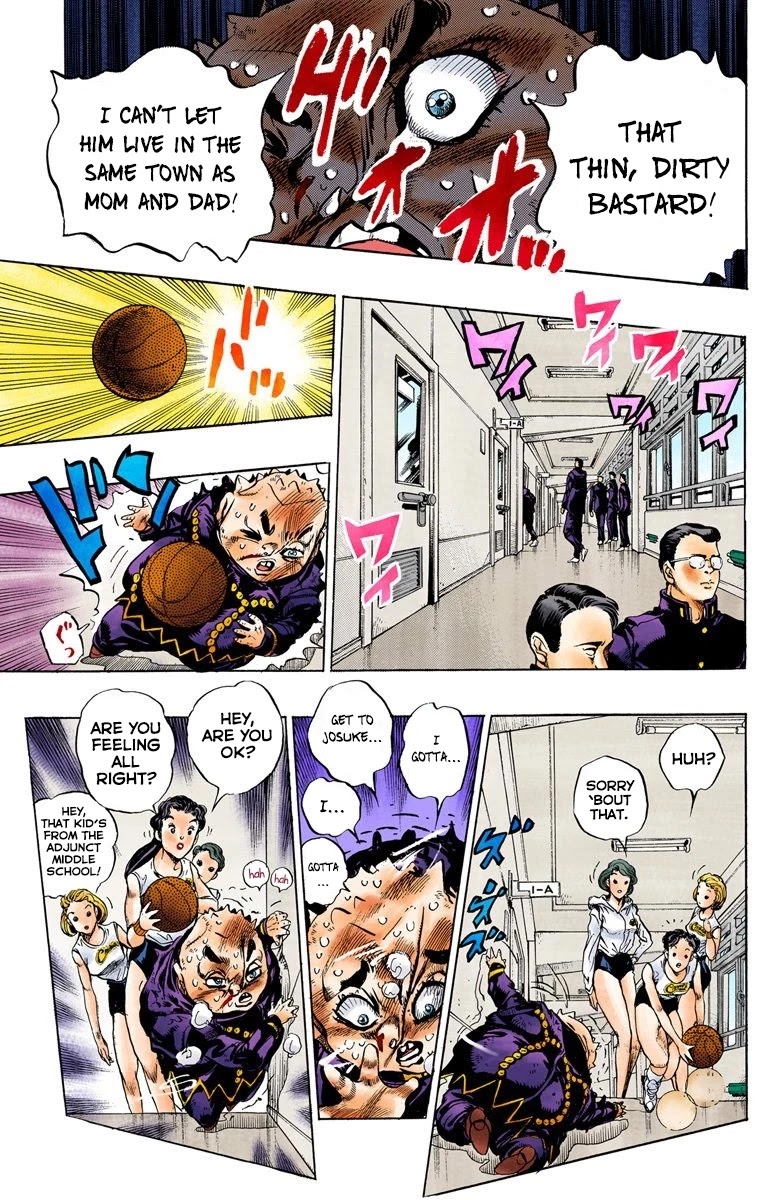 JoJo's Bizarre Adventure Part 4 - Diamond is Unbreakable (Official Colored) chapter 81 page 12