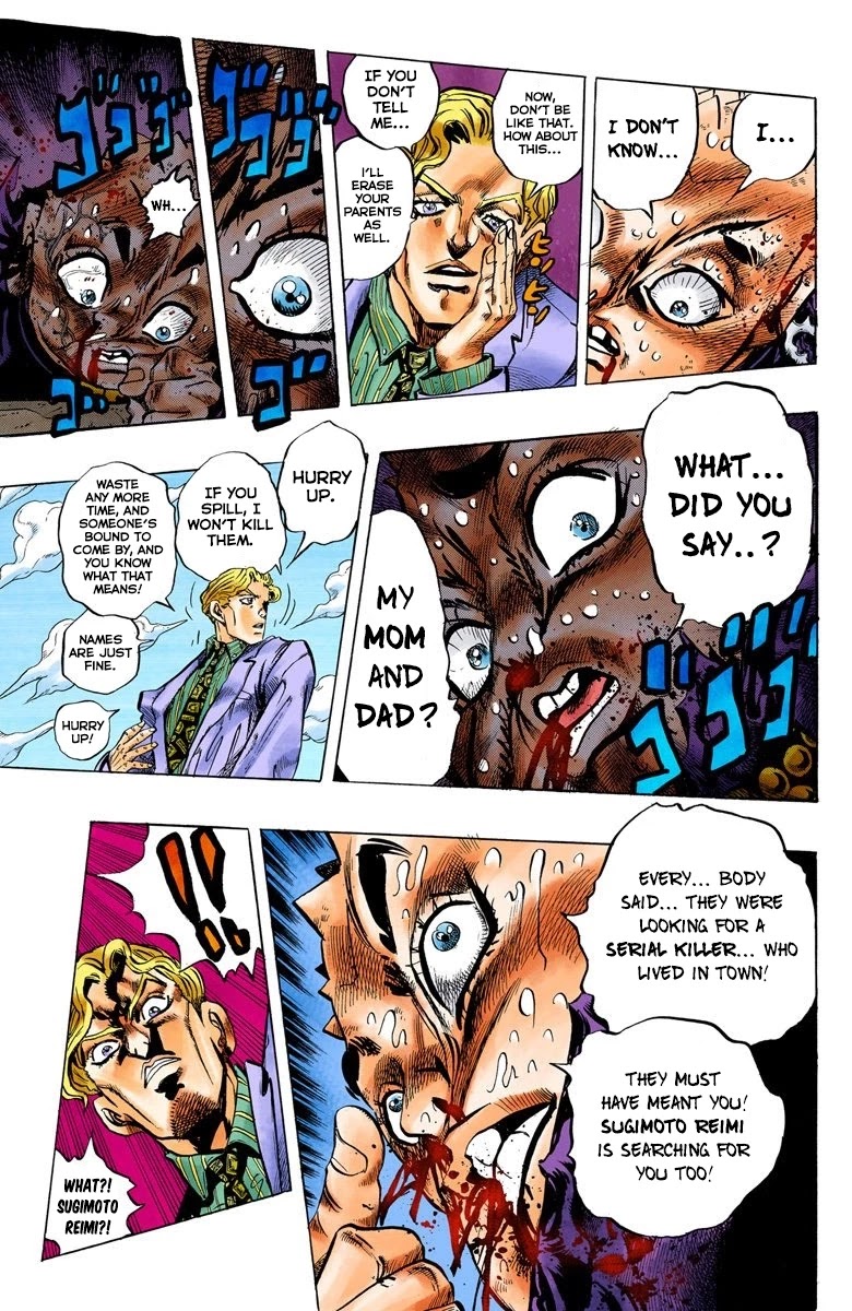 JoJo's Bizarre Adventure Part 4 - Diamond is Unbreakable (Official Colored) chapter 81 page 6