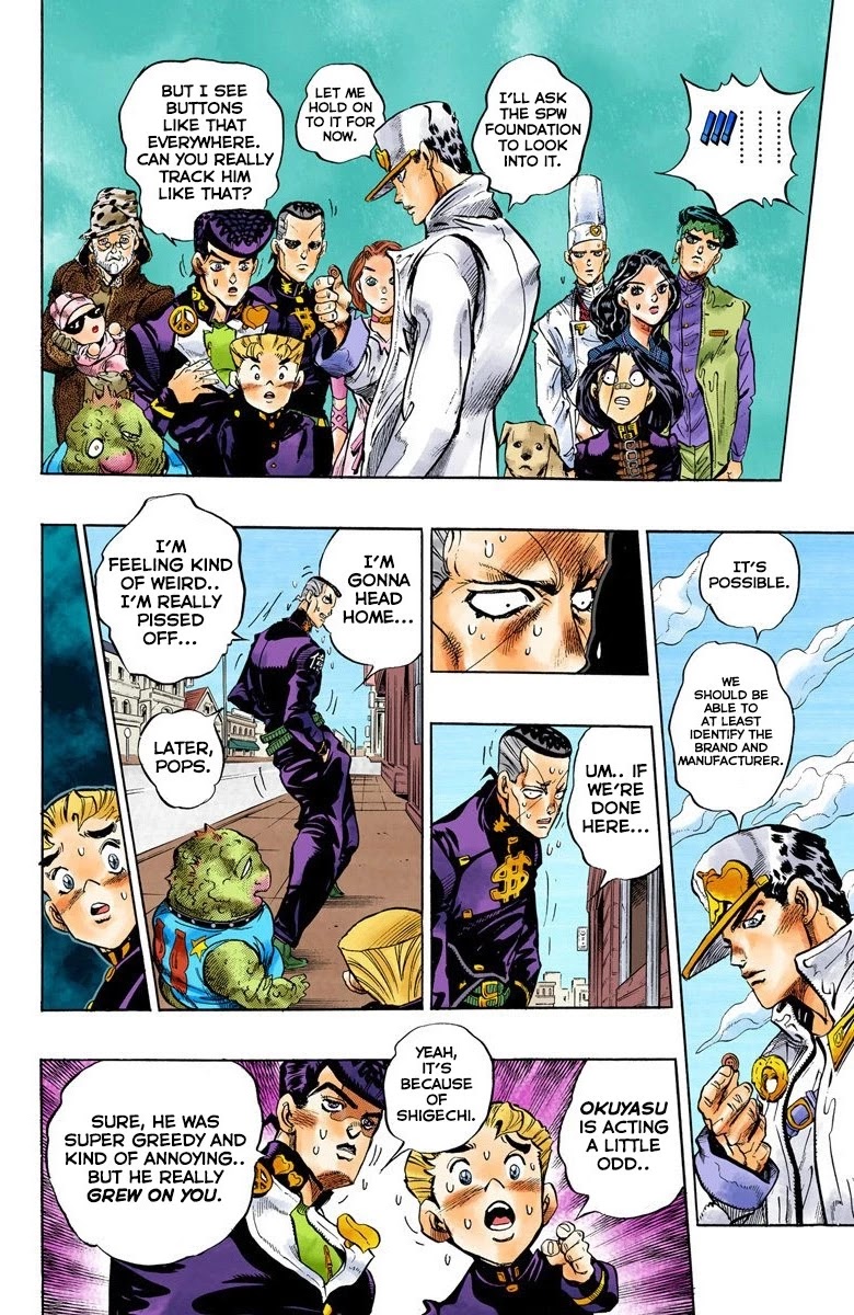 JoJo's Bizarre Adventure Part 4 - Diamond is Unbreakable (Official Colored) chapter 82 page 13