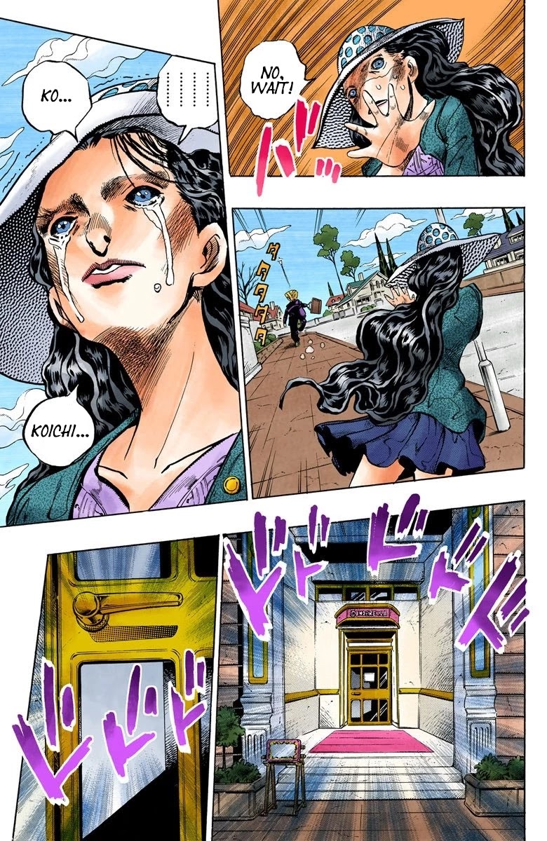 JoJo's Bizarre Adventure Part 4 - Diamond is Unbreakable (Official Colored) chapter 87 page 10