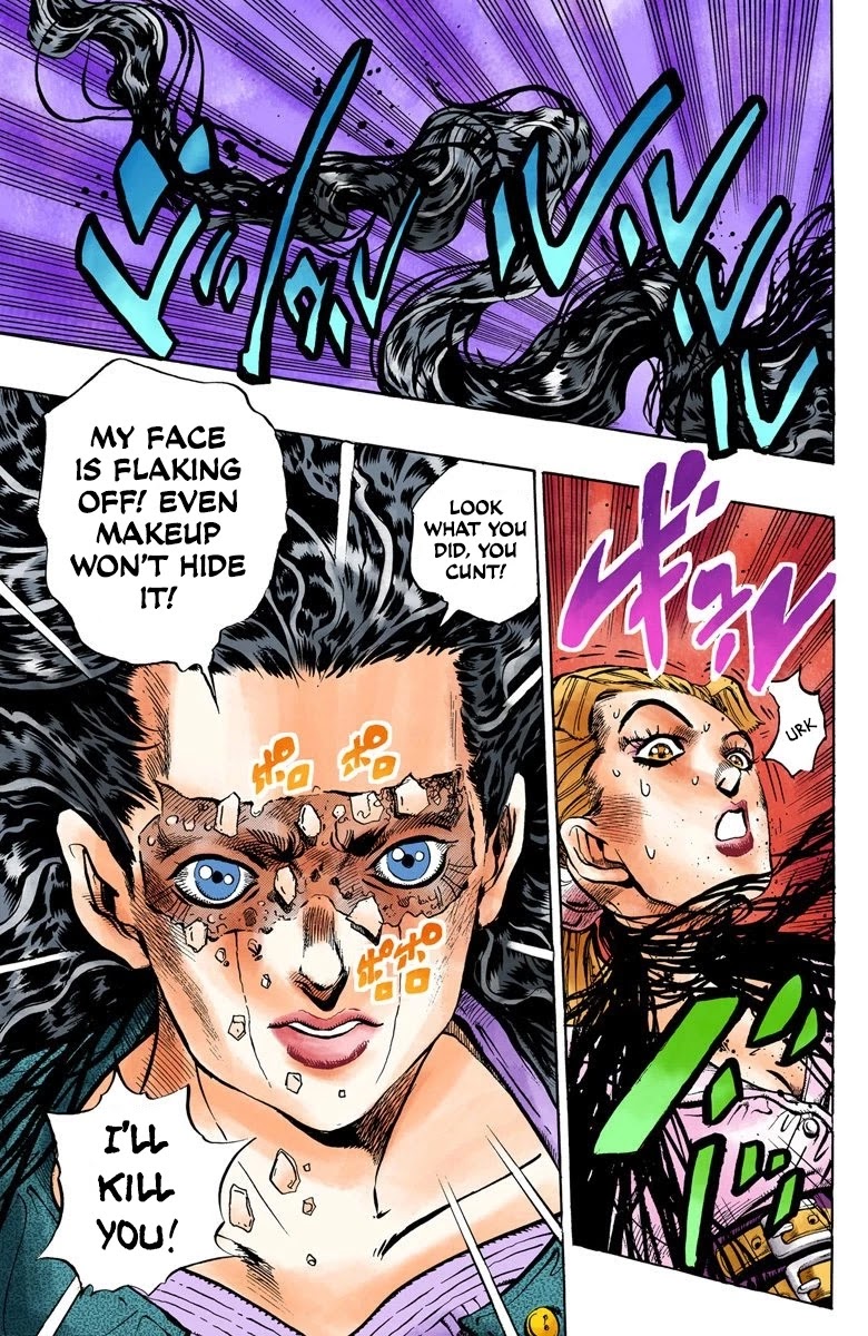 JoJo's Bizarre Adventure Part 4 - Diamond is Unbreakable (Official Colored) chapter 87 page 12