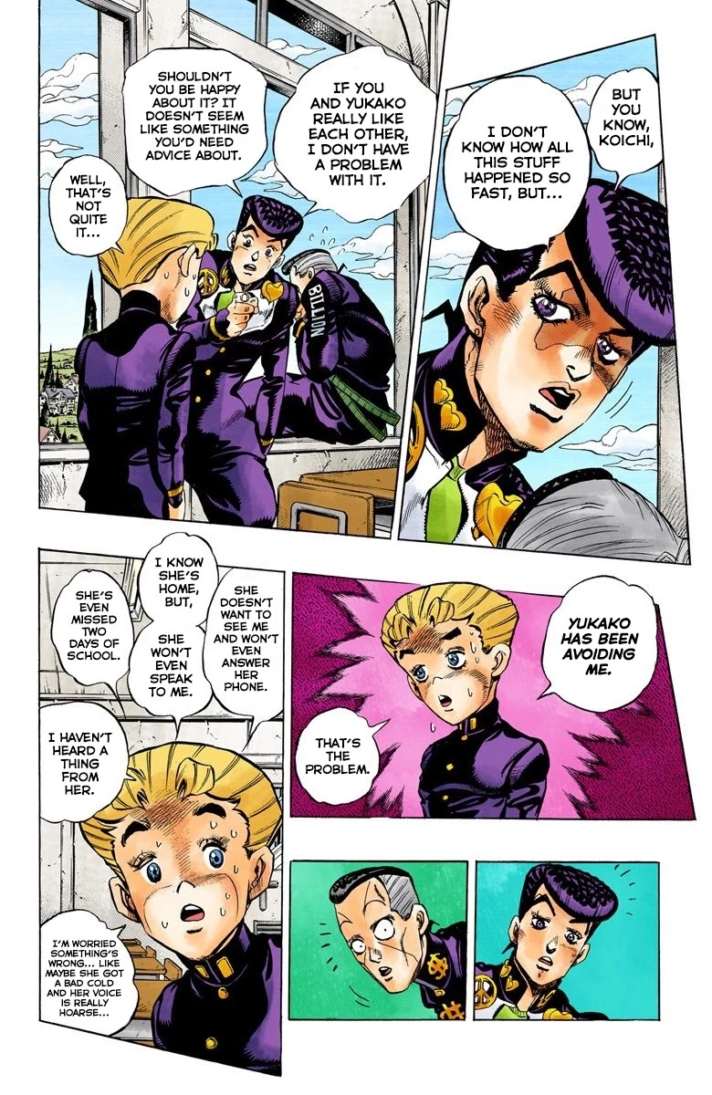 JoJo's Bizarre Adventure Part 4 - Diamond is Unbreakable (Official Colored) chapter 87 page 5