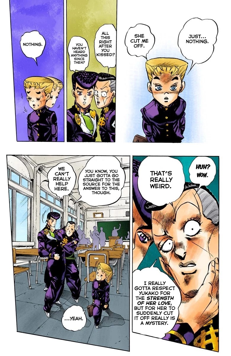 JoJo's Bizarre Adventure Part 4 - Diamond is Unbreakable (Official Colored) chapter 87 page 6