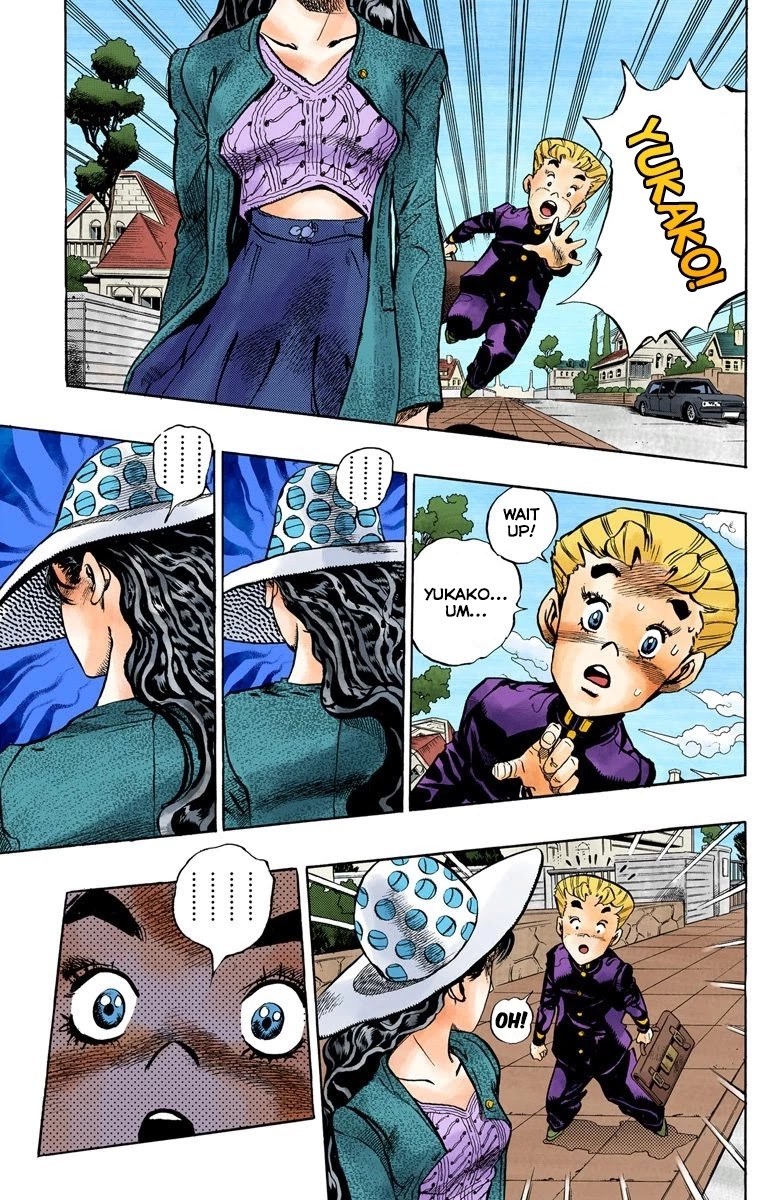 JoJo's Bizarre Adventure Part 4 - Diamond is Unbreakable (Official Colored) chapter 87 page 8