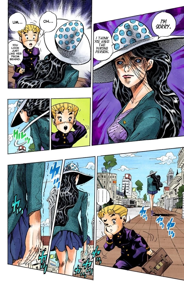 JoJo's Bizarre Adventure Part 4 - Diamond is Unbreakable (Official Colored) chapter 87 page 9