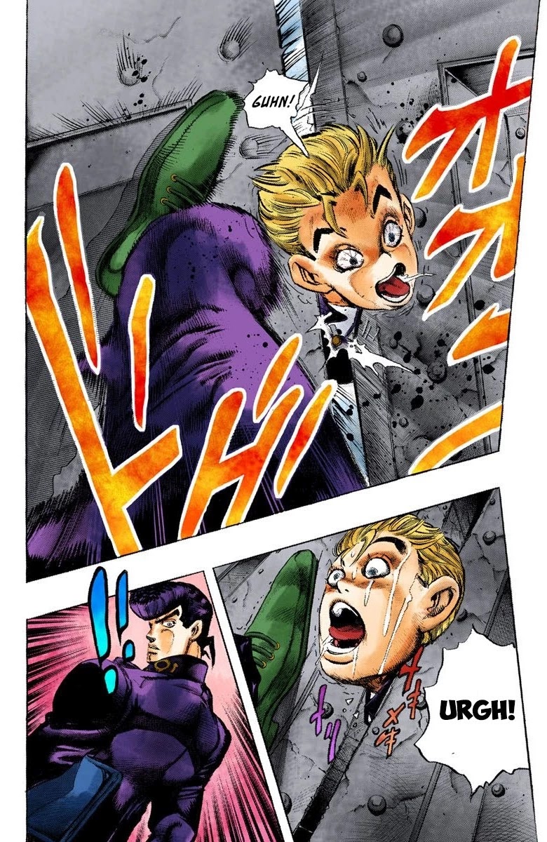 JoJo's Bizarre Adventure Part 4 - Diamond is Unbreakable (Official Colored) chapter 9 page 11