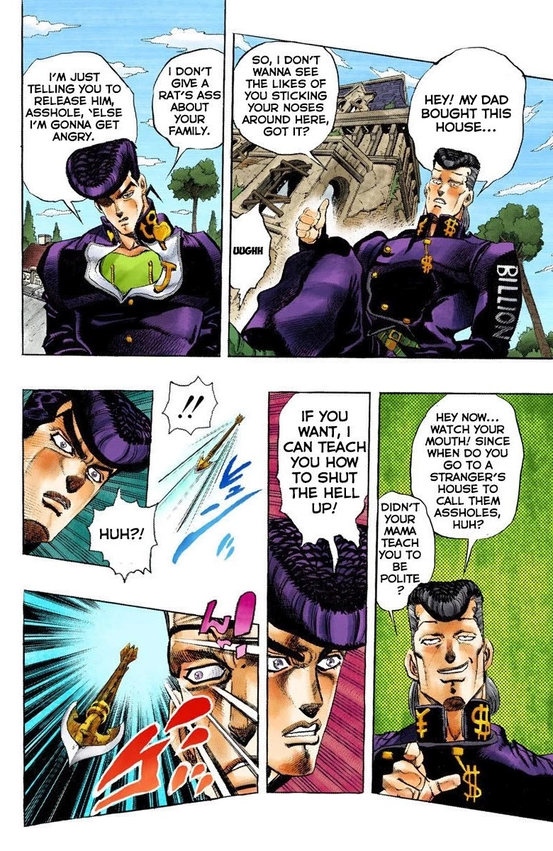 JoJo's Bizarre Adventure Part 4 - Diamond is Unbreakable (Official Colored) chapter 9 page 15