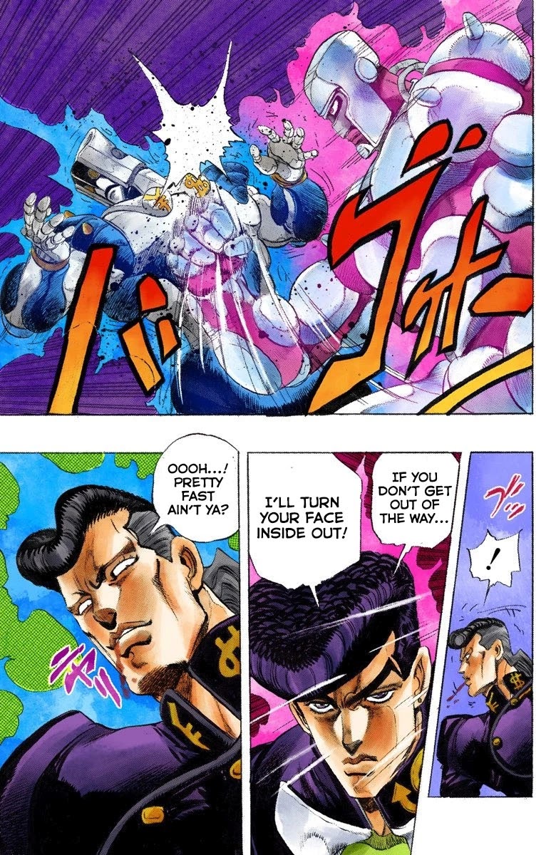 JoJo's Bizarre Adventure Part 4 - Diamond is Unbreakable (Official Colored) chapter 9 page 20