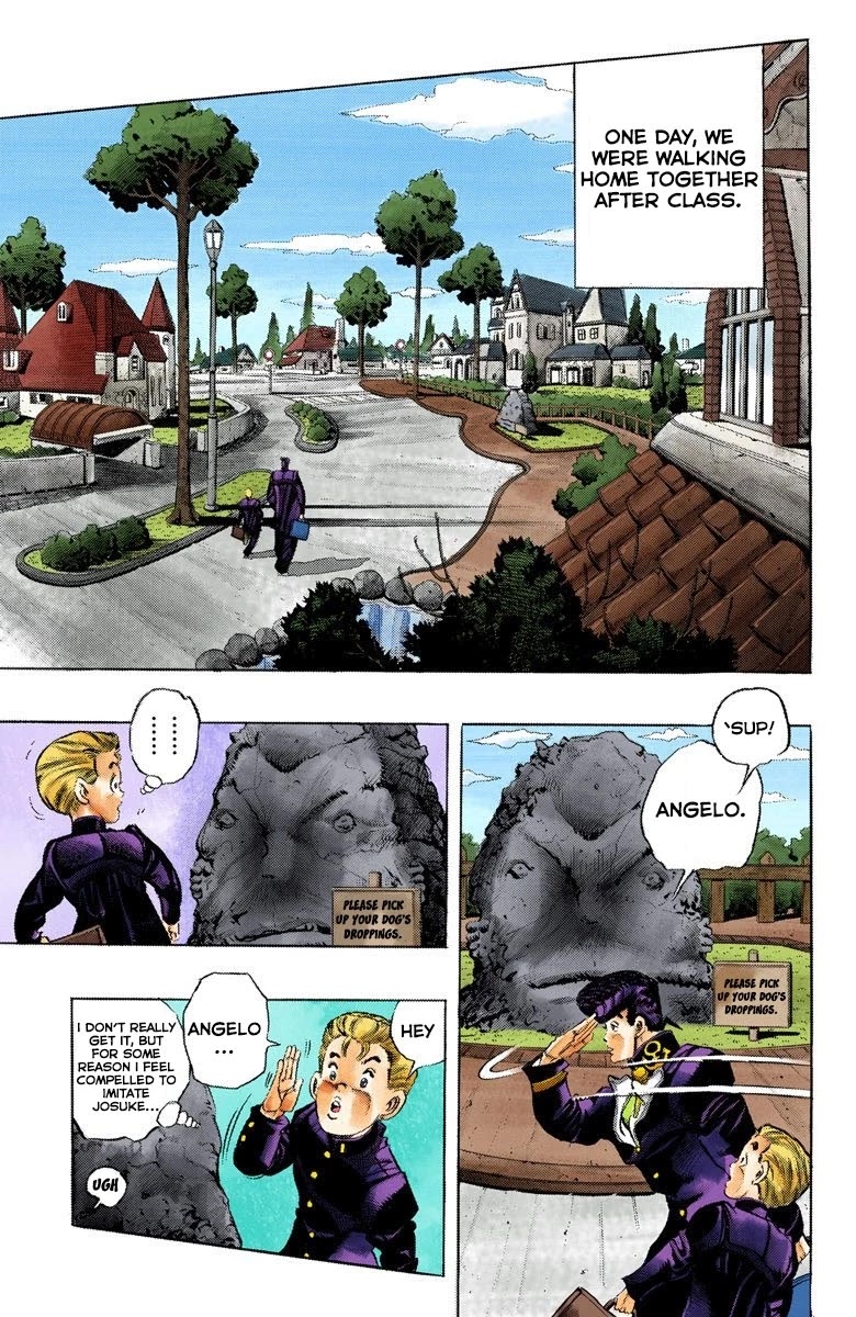 JoJo's Bizarre Adventure Part 4 - Diamond is Unbreakable (Official Colored) chapter 9 page 6