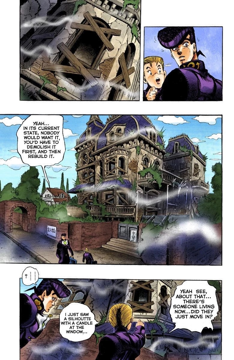 JoJo's Bizarre Adventure Part 4 - Diamond is Unbreakable (Official Colored) chapter 9 page 8