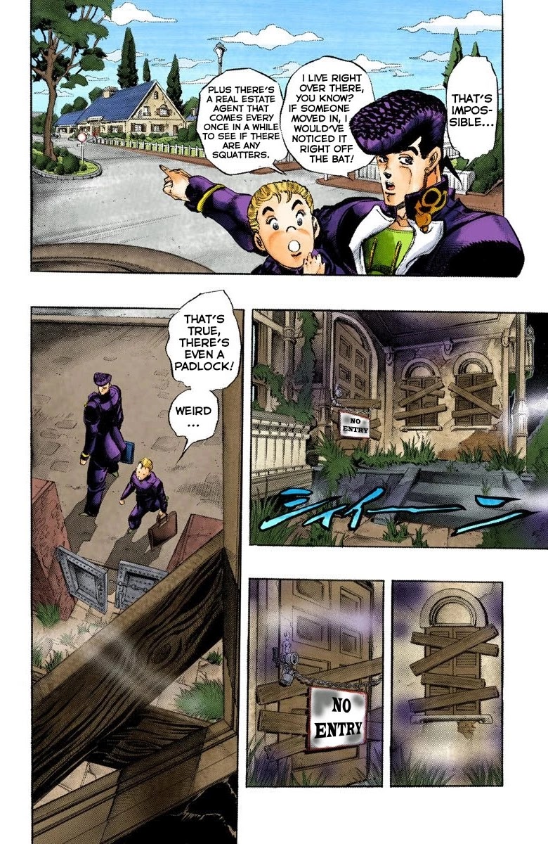 JoJo's Bizarre Adventure Part 4 - Diamond is Unbreakable (Official Colored) chapter 9 page 9