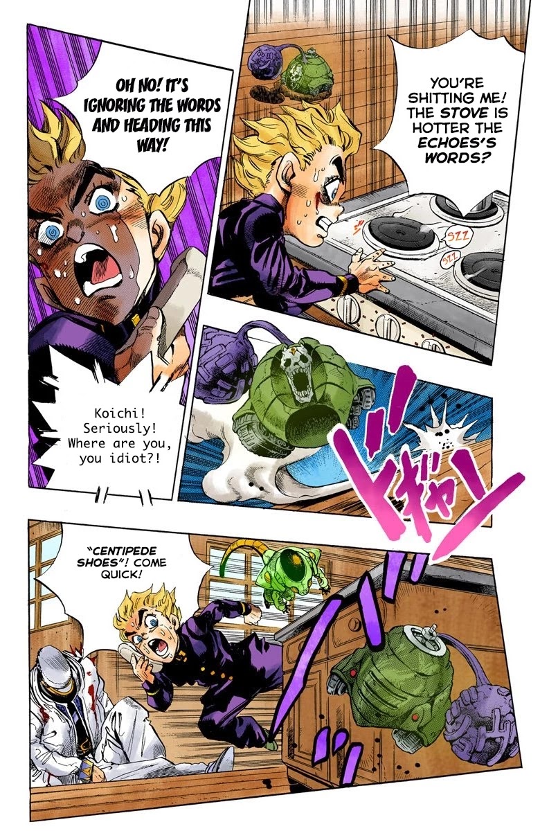 JoJo's Bizarre Adventure Part 4 - Diamond is Unbreakable (Official Colored) chapter 93 page 11