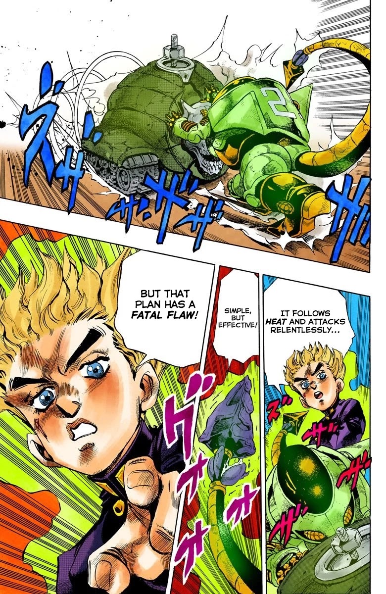 JoJo's Bizarre Adventure Part 4 - Diamond is Unbreakable (Official Colored) chapter 93 page 4