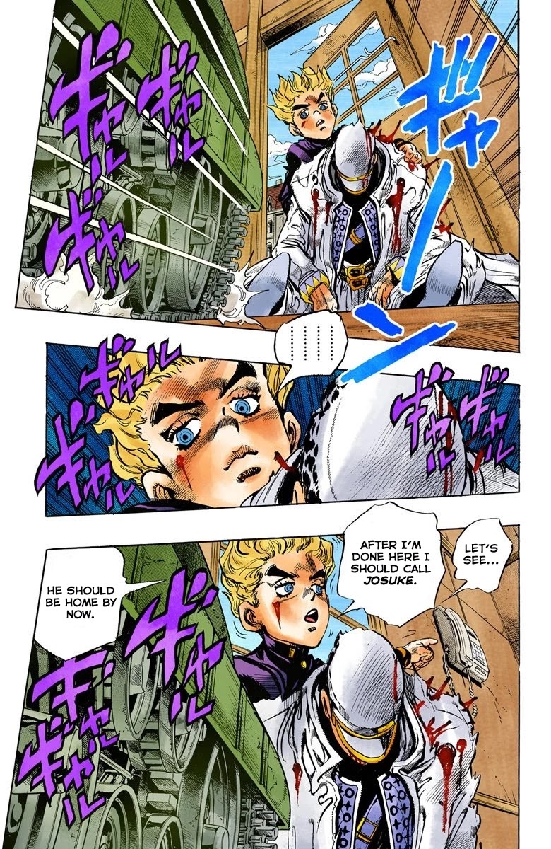 JoJo's Bizarre Adventure Part 4 - Diamond is Unbreakable (Official Colored) chapter 93 page 6