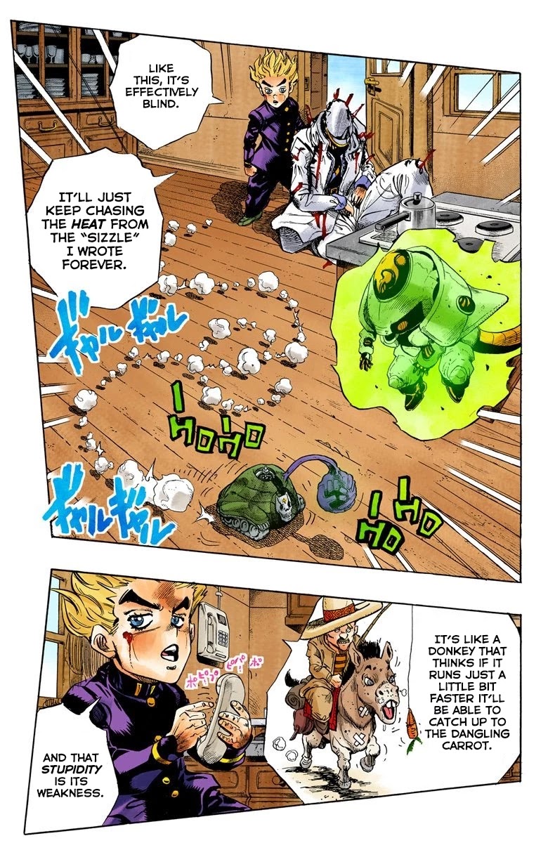 JoJo's Bizarre Adventure Part 4 - Diamond is Unbreakable (Official Colored) chapter 93 page 8