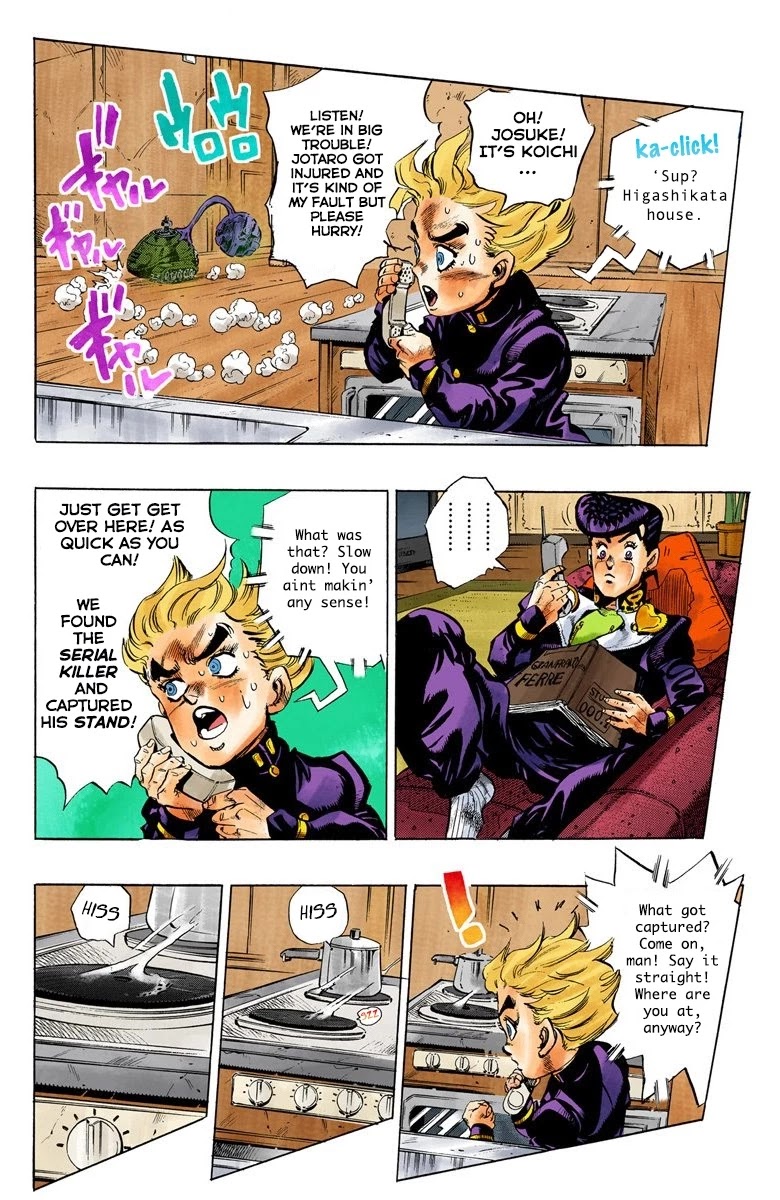 JoJo's Bizarre Adventure Part 4 - Diamond is Unbreakable (Official Colored) chapter 93 page 9