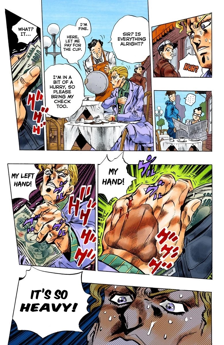 JoJo's Bizarre Adventure Part 4 - Diamond is Unbreakable (Official Colored) chapter 94 page 15