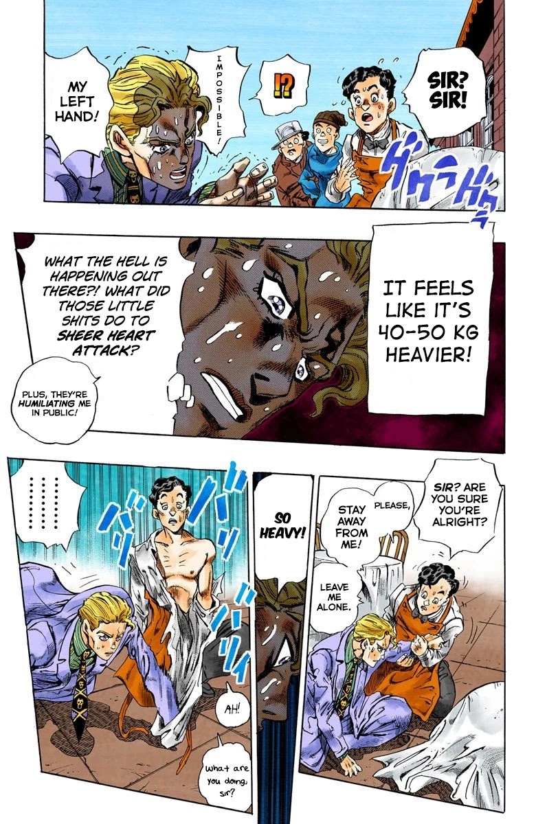 JoJo's Bizarre Adventure Part 4 - Diamond is Unbreakable (Official Colored) chapter 94 page 17