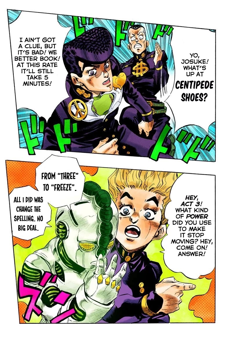 JoJo's Bizarre Adventure Part 4 - Diamond is Unbreakable (Official Colored) chapter 94 page 19