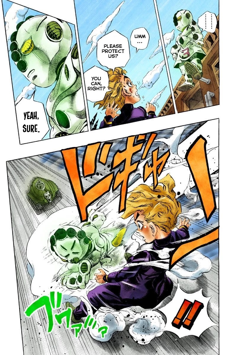 JoJo's Bizarre Adventure Part 4 - Diamond is Unbreakable (Official Colored) chapter 94 page 3