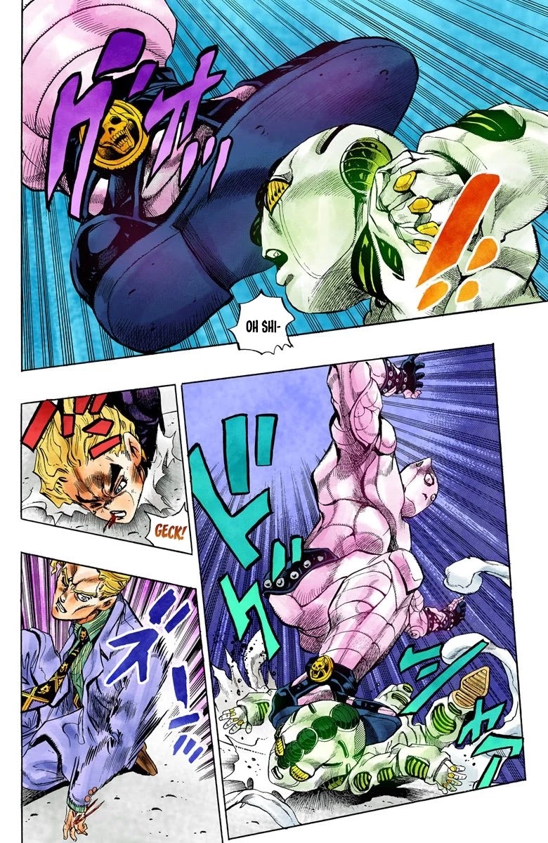 JoJo's Bizarre Adventure Part 4 - Diamond is Unbreakable (Official Colored) chapter 96 page 11