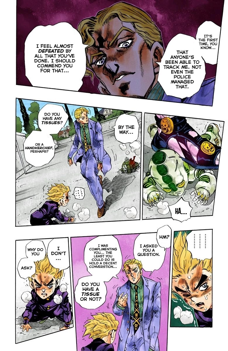 JoJo's Bizarre Adventure Part 4 - Diamond is Unbreakable (Official Colored) chapter 96 page 13