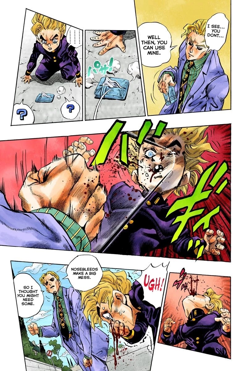 JoJo's Bizarre Adventure Part 4 - Diamond is Unbreakable (Official Colored) chapter 96 page 14