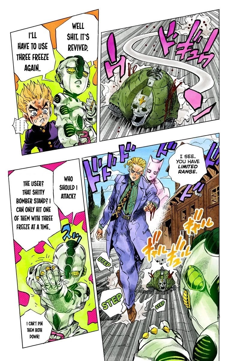 JoJo's Bizarre Adventure Part 4 - Diamond is Unbreakable (Official Colored) chapter 96 page 9